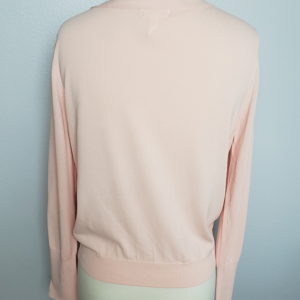 Leith Pink Button Light Jacket M - image 3